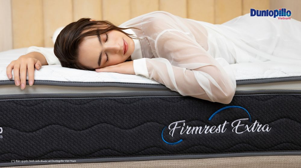 Tận hưởng giấc ngủ ngon cùng Dunlopillo Firmrest Extra