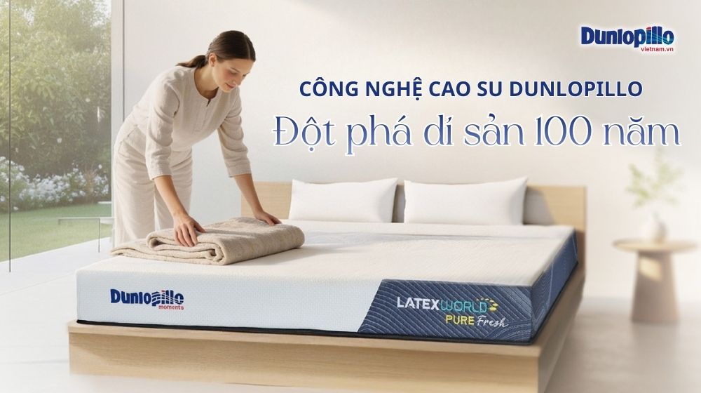 Công nghệ cao su Dunlopillo