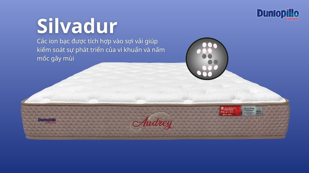 Áo nệm tích hợp công nghệ kháng khuẩn Silvadur