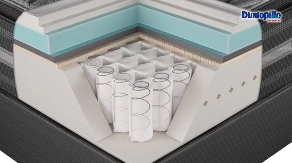 Hệ thống lò xo túi nâng đỡ độc lập