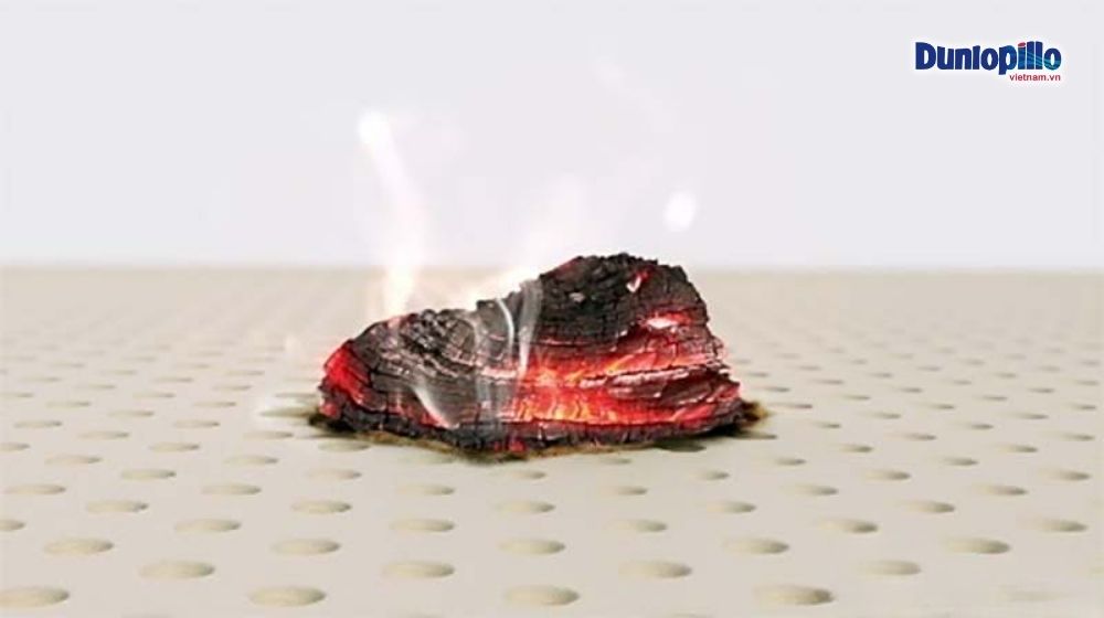 Nệm kháng cháy được làm tư nguyên vật liệu chất lượng