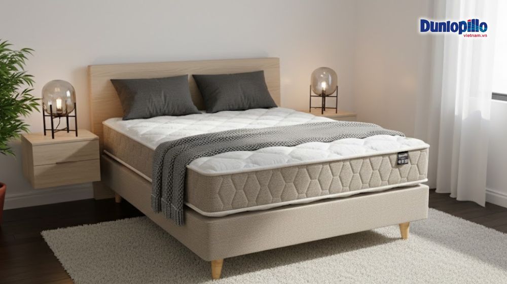Nệm Lò Xo Dunlopillo Comfort Suite (Normablock)