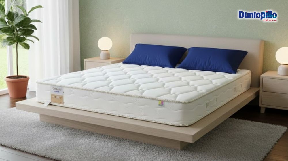 Nệm lò xo Dunlopillo Dream Plus lý tưởng cho trải nghiệm nghỉ ngơi chuẩn 5 sao