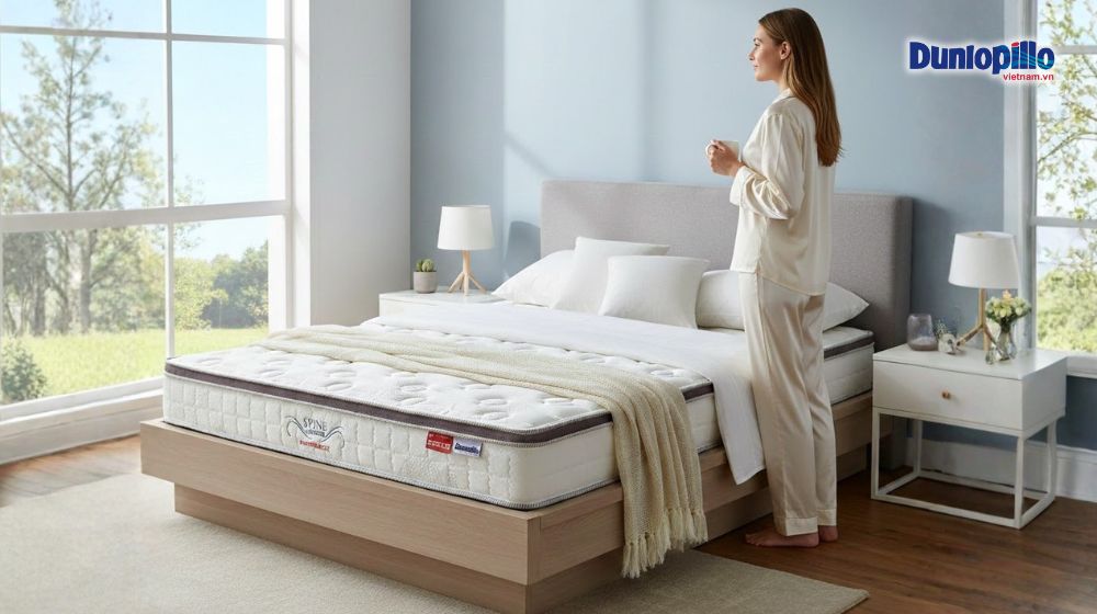 Tận hưởng giấc ngủ ngon đến 10 năm cùng Dunlopillo