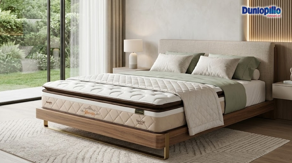 Nệm lò xo túi Dunlopillo Harrington