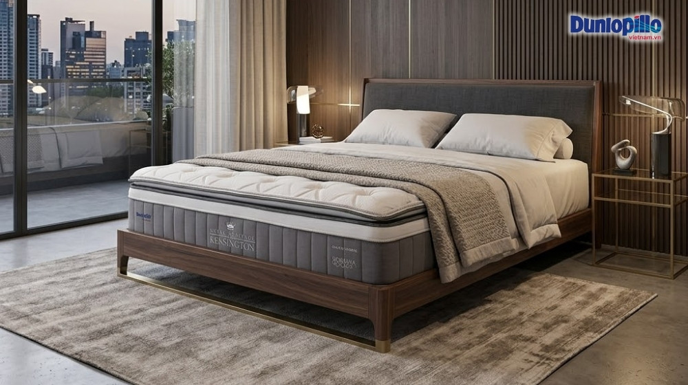 Nệm lò xo túi Dunlopillo Royal Kensington