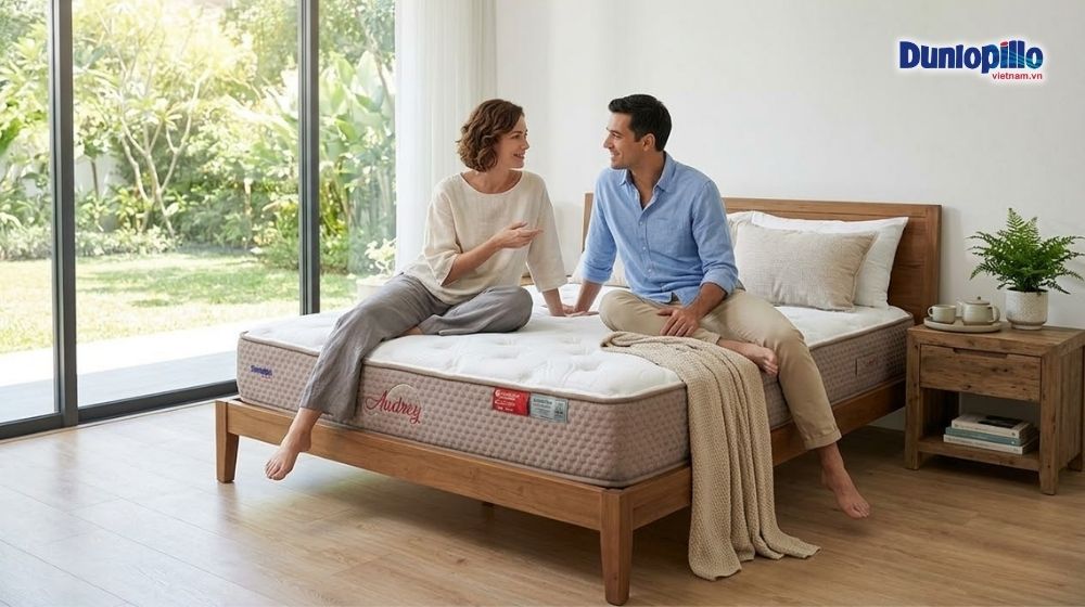 Nệm lò xo: Sự vững chãi và thoáng mát