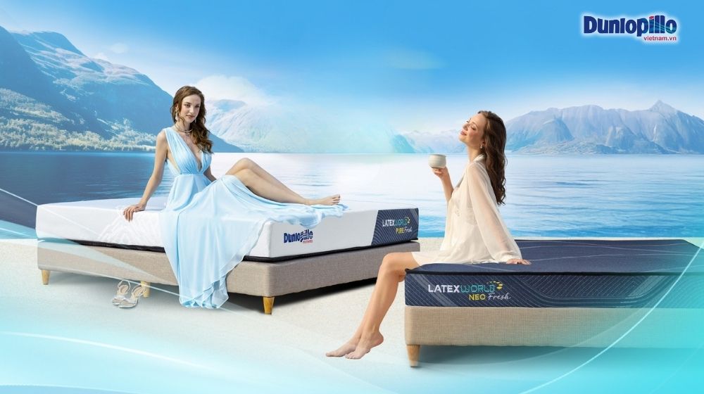 Nệm Dunlopillo Latex World Neo Fresh