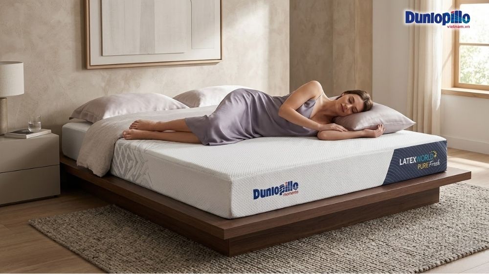 Nệm Dunlopillo Latex World Pure Fresh