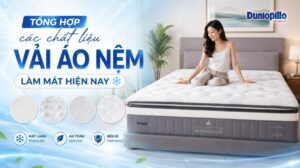 Các chất liệu vải áo nệm làm mát hiện nay