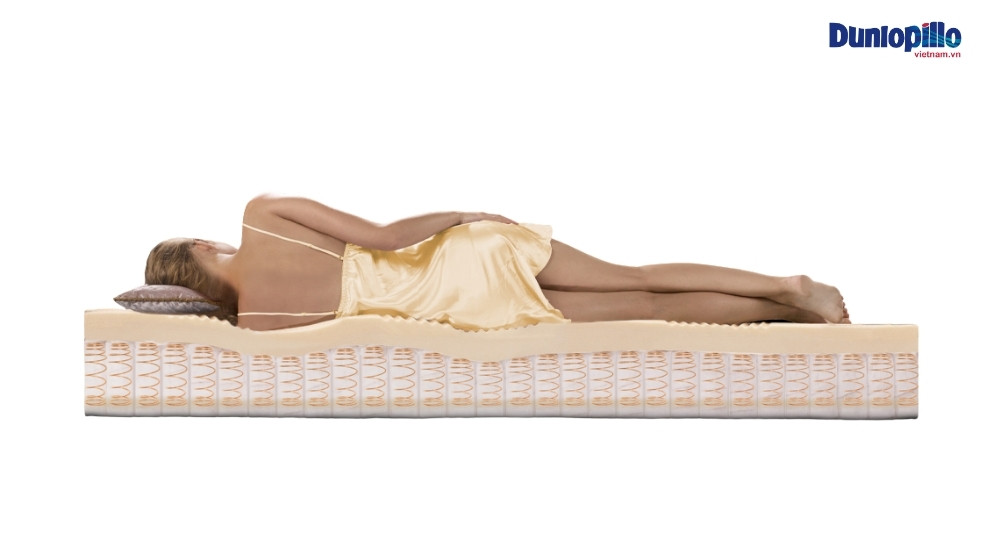 Với thiết kế xen kẽ lò xo Honeycomb có thể nâng đỡ đa điểm