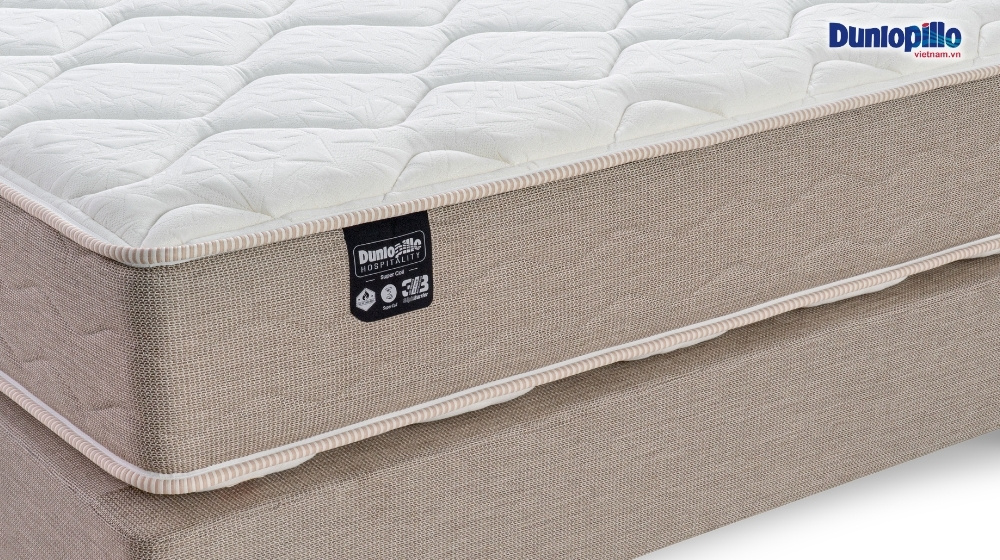 Dòng nệm khách sạn của Dunlopillo có độ bền vượt trội