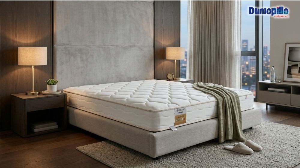 Nệm lò xo kháng cháy Dunlopillo Dream