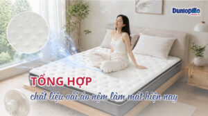 các chất liệu vải áo nệm làm mát