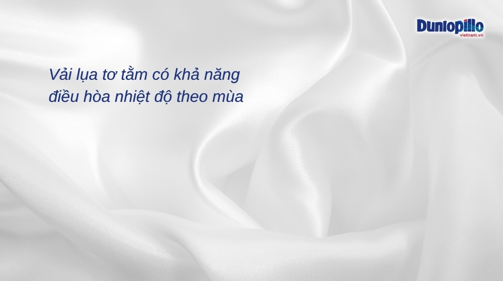 Vải lụa tơ tằm (Silk) – Sự sang trọng và thoáng mát tự nhiên