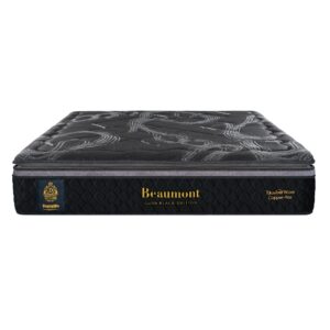 Nệm lò xo Dunlopillo CoolSilk BLACK Beaumont 12 nem lo xo dunlopillo coolsilk black beaumont 3