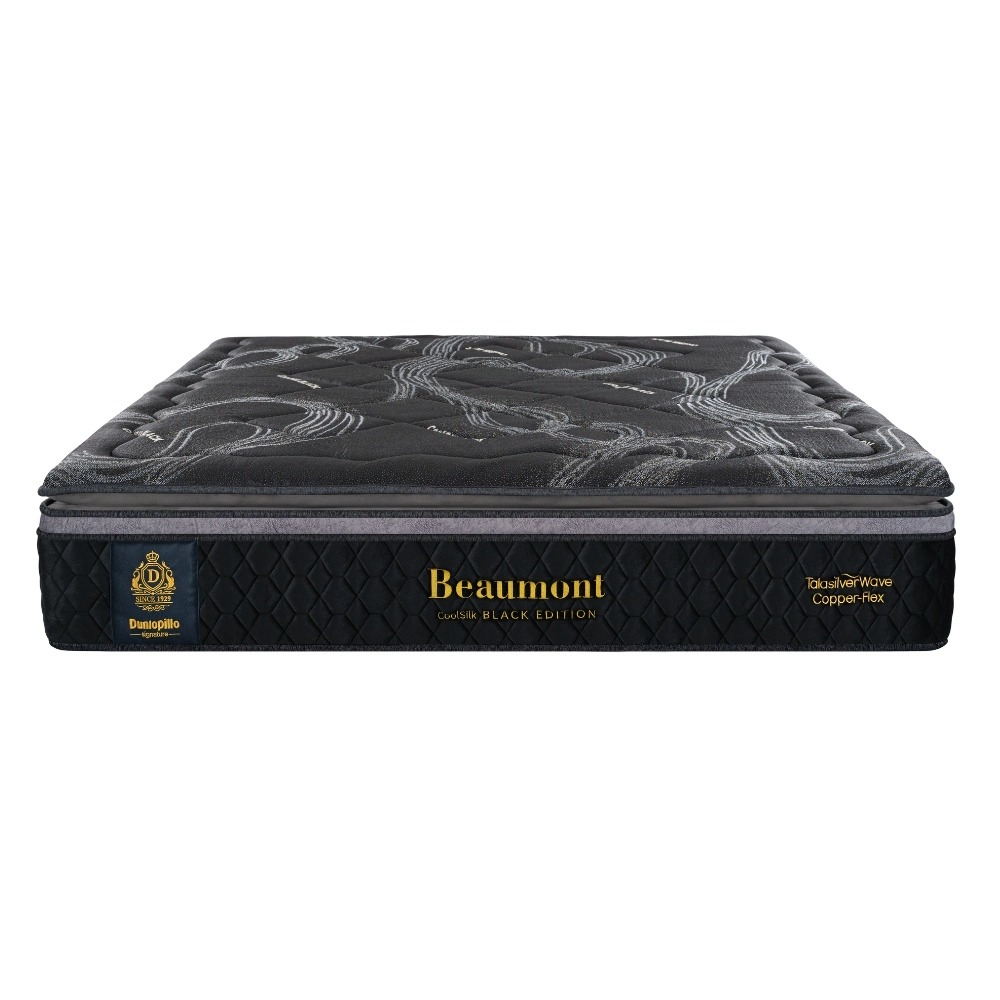 Nệm lò xo Dunlopillo CoolSilk BLACK Beaumont 5 nem lo xo dunlopillo coolsilk black beaumont 3