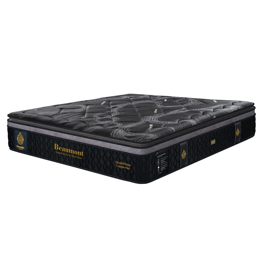 Nệm lò xo Dunlopillo CoolSilk BLACK Beaumont 7 nem lo xo dunlopillo coolsilk black beaumont 5