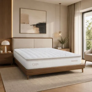 Nệm lò xo Dunlopillo CoolSilk ZEN Calm thiết kế hiện đại