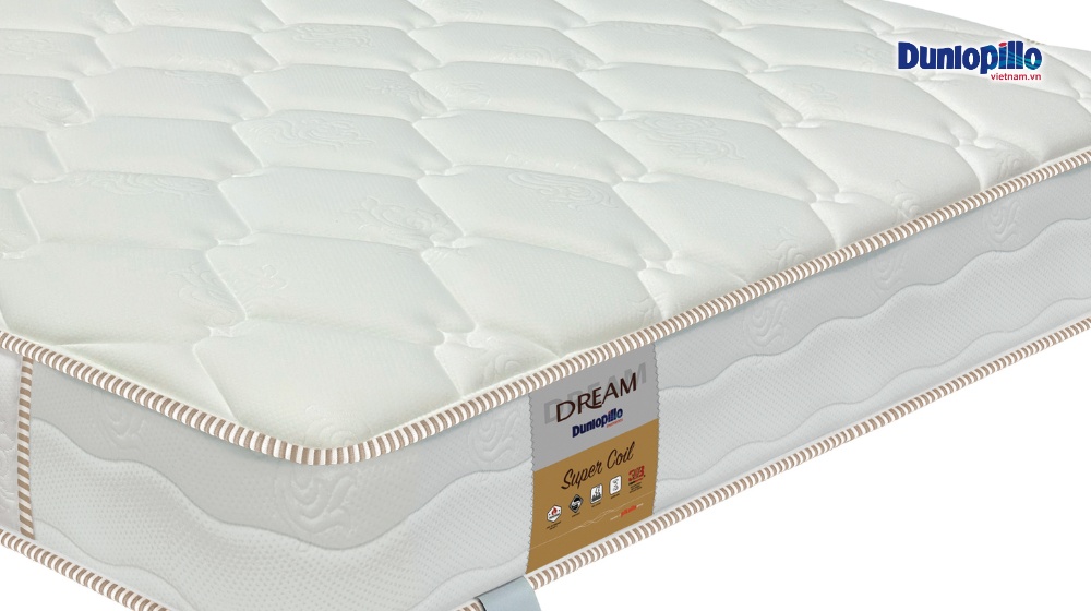 Lớp bề mặt nệm mang đến độ êm ái và tính thẩm mỹ cho sản phẩm