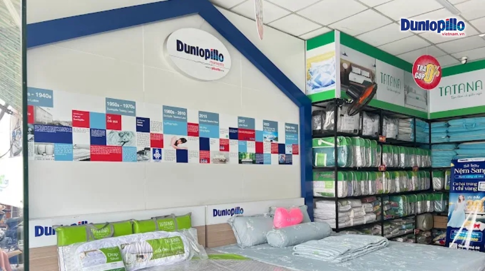 Mua nệm Dunlopillo 1m6 tại Dunlopillovietnam.vn