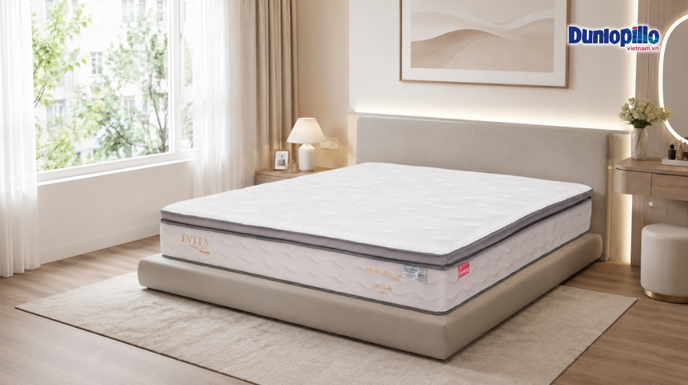 Nệm lò xo Dunlopillo 1m6