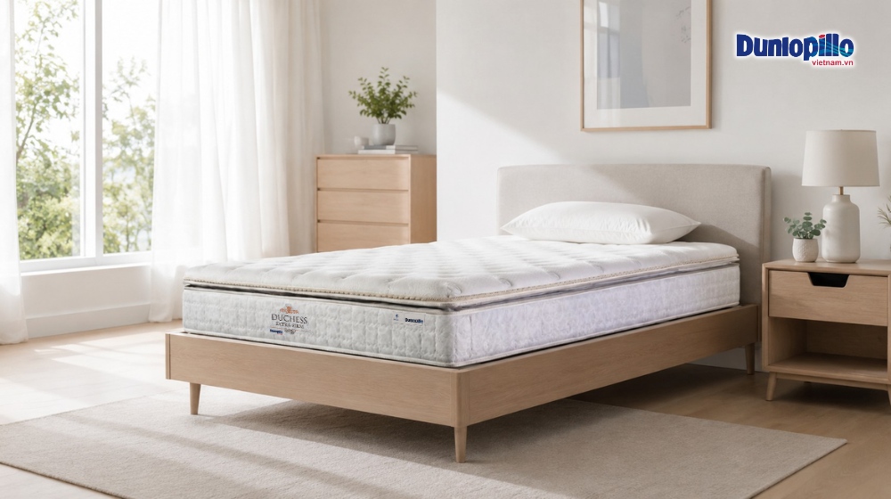 Nệm lò xo Dunlopillo Duchess 1m2