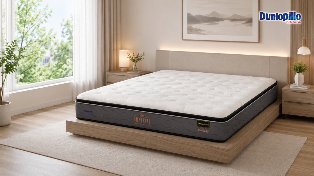 Nệm lò xo Dunlopillo Imperial 1m6