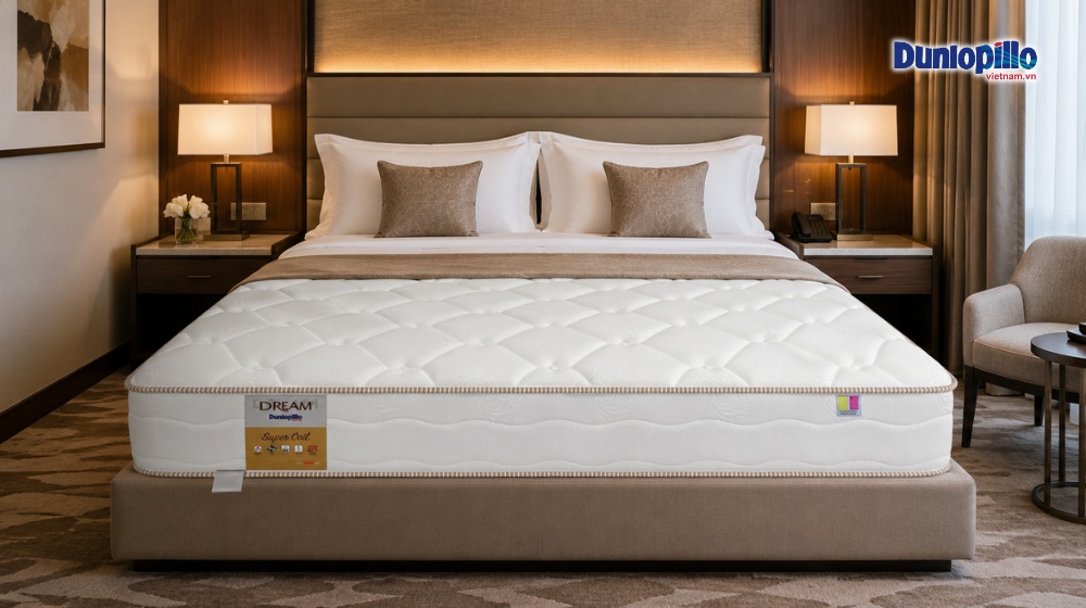 Nệm lò xo kháng cháy Dunlopillo Dream