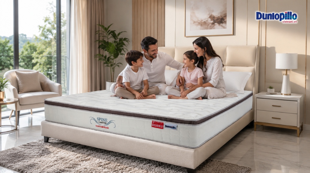 Nệm lò xo Dunlopillo Spine O Master 1m8