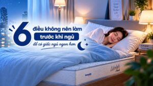 6 điều không nên làm trước khi ngủ