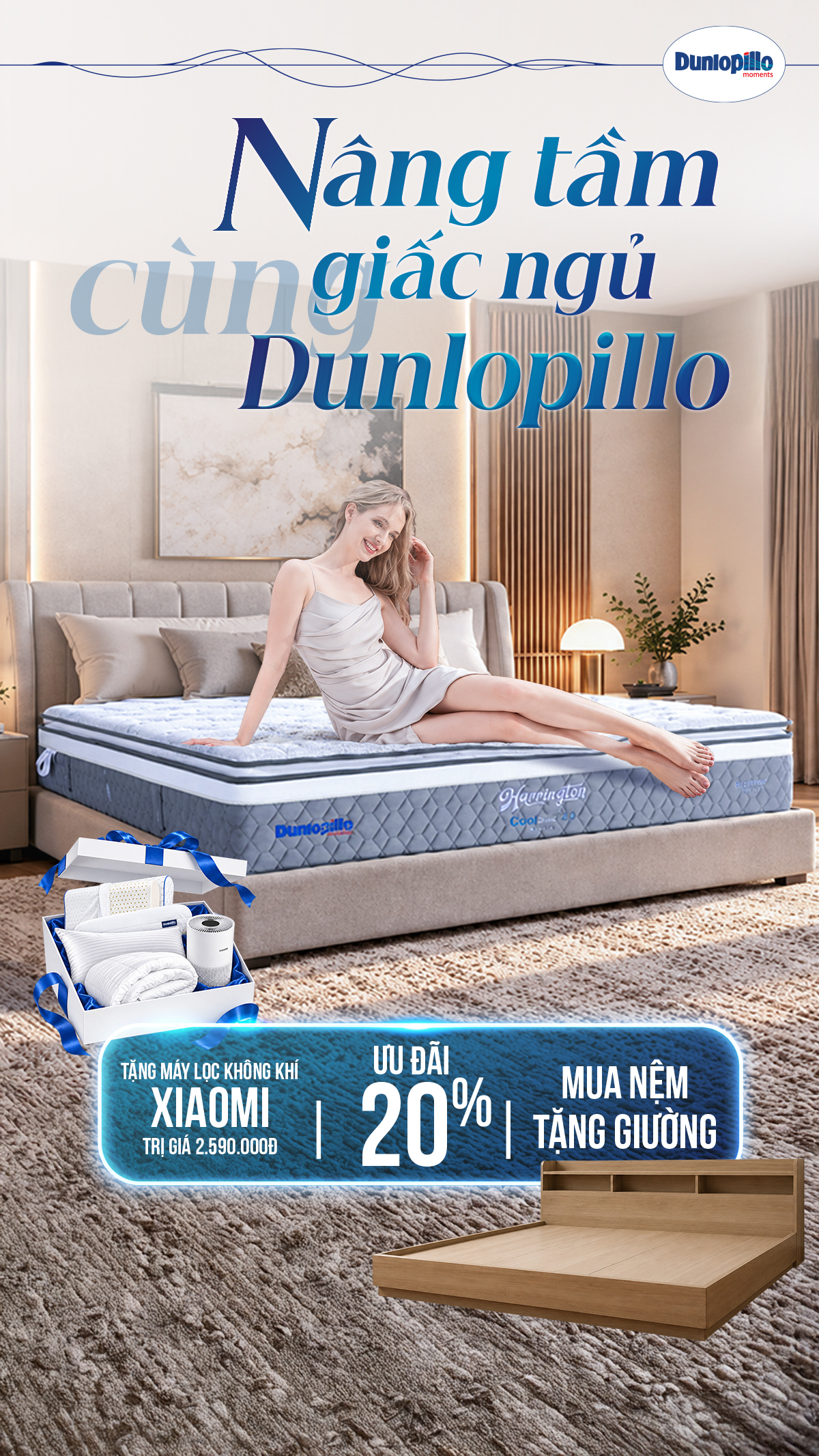 Ưu đãi độc quyền Dunlopillo
