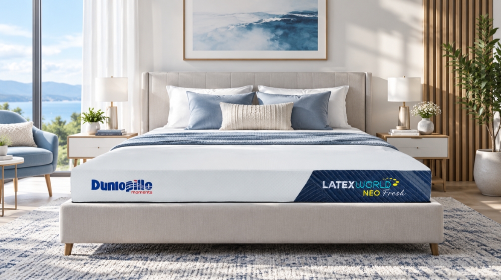 Nệm cao su Dunlopillo Latex World Neo Fresh