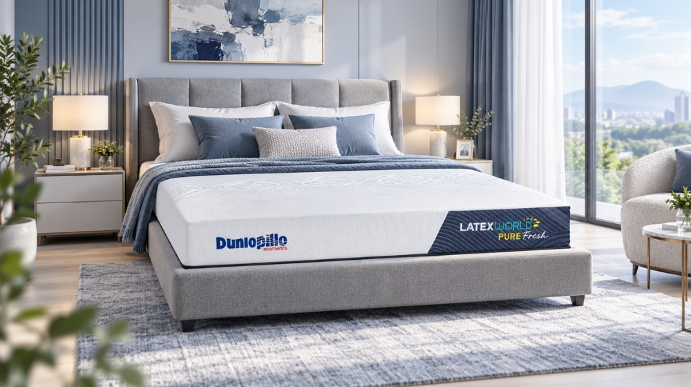 Nệm cao su Dunlopillo Latex World Pure Fresh