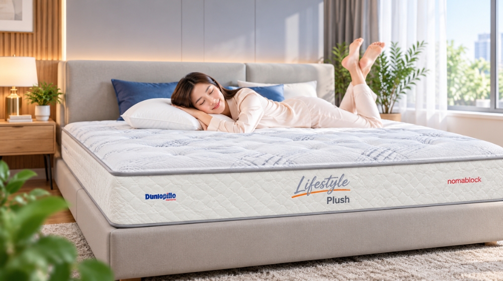 Nệm Dunlopillo là lựa chọn lý tưởng cho giấc ngủ
