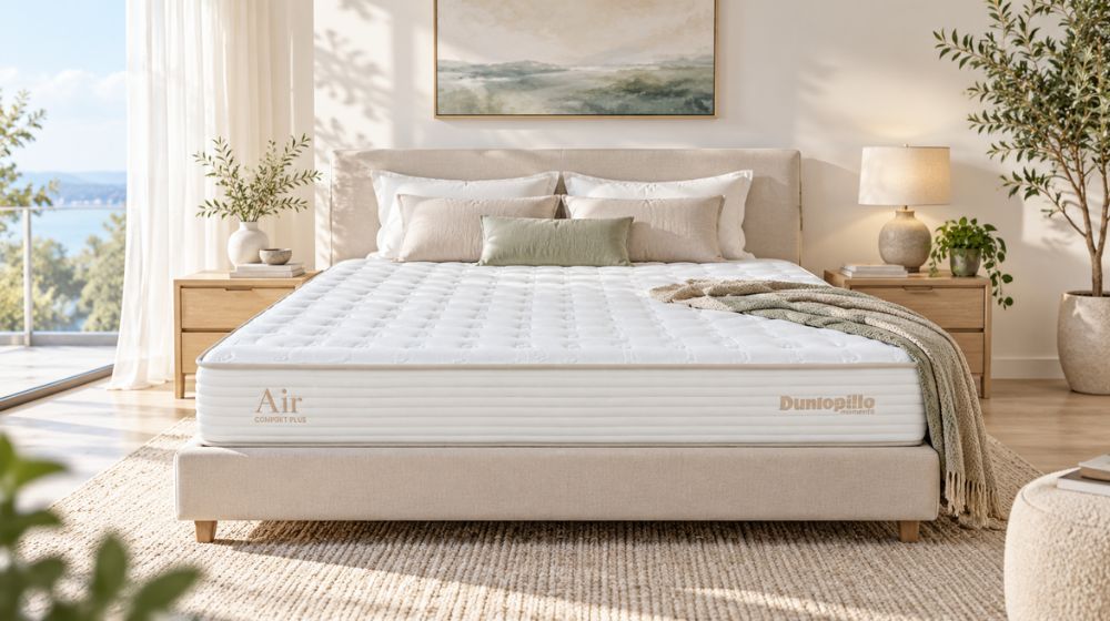 Nệm lò xo Dunlopillo CoolSilk ZEN Air – Trải nghiệm êm ái, thoáng mát