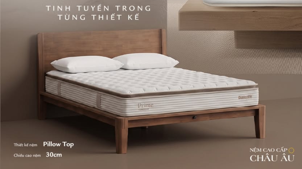 Nệm lò xo Dunlopillo CoolSilk ZEN Prime