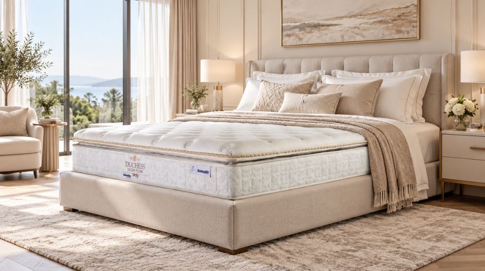 Nệm lò xo túi Dunlopillo Duchess – Êm ái và hạn chế truyền động