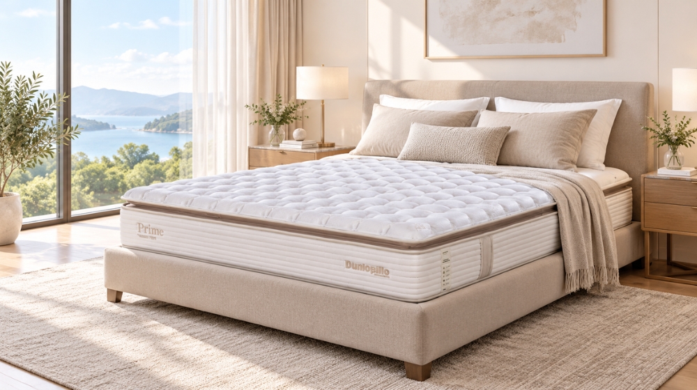 Nệm lò xo Dunlopillo CoolSilk ZEN Prime – Nâng tầm không gian nghỉ ngơi