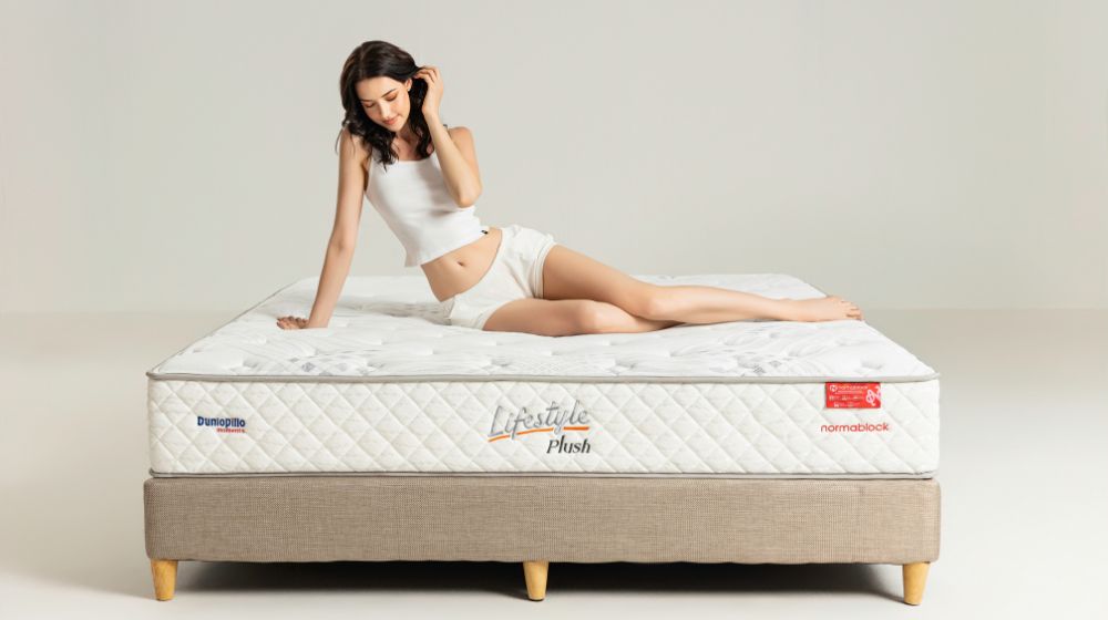 Nệm lò xo Dunlopillo Lifestyle Plush – Êm ái, giá hợp lý