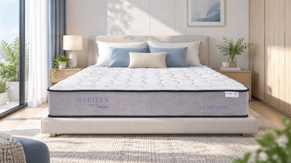 Nệm lò xo Dunlopillo Marilyn – Thiết kế thanh lịch, nâng đỡ chắc chắn