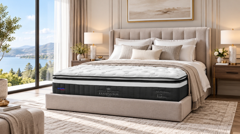 Nệm lò xo Dunlopillo Royal Kensington Firm – Đẳng cấp phòng ngủ sang trọng