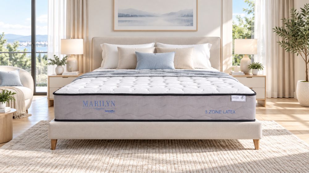 Nệm lò xo Dunlopillo Marilyn – Thiết kế tinh tế cho phòng ngủ hiện đại