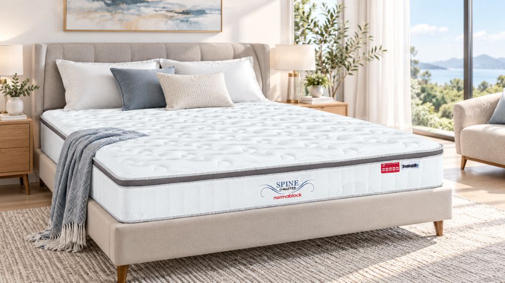 Nệm lò xo Dunlopillo Spine-O-Master – Nâng đỡ vững chắc