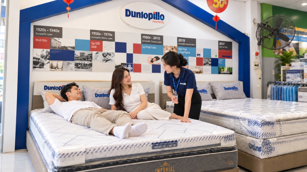 Trải nghiệm sản phẩm trực tiếp tại cửa hàng